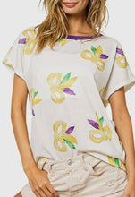 Load image into Gallery viewer, Mardi Gras Mask Shirt
