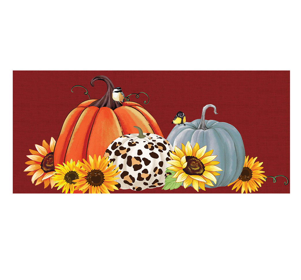 Animal Print Pumpkin Sassafras Switch Mat