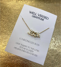 Load image into Gallery viewer, Well Versed Gold Necklace
