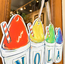 Load image into Gallery viewer, NOLA Snoball Door Hanger
