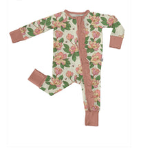 Load image into Gallery viewer, Magnolia  Long Sleeve Zip PJ
