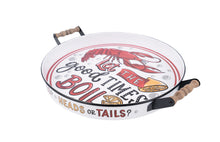 Load image into Gallery viewer, Crawfish Boil Enamel Serving Tray
