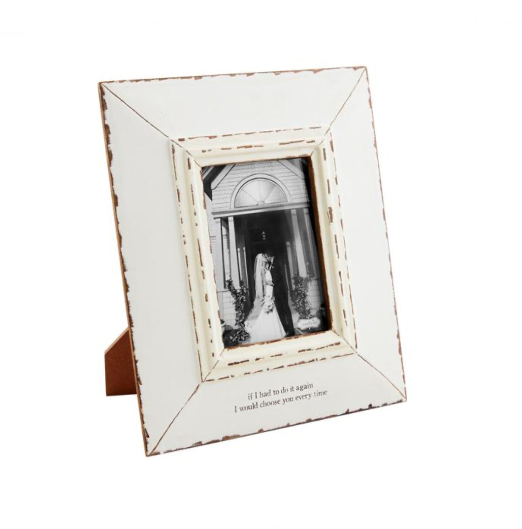 Choose You Distressed Frame