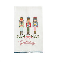 Load image into Gallery viewer, Christmas Pom Trim Towels
