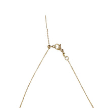 Load image into Gallery viewer, Baguette CZ Cutout Cross on Gold Chain Necklace

