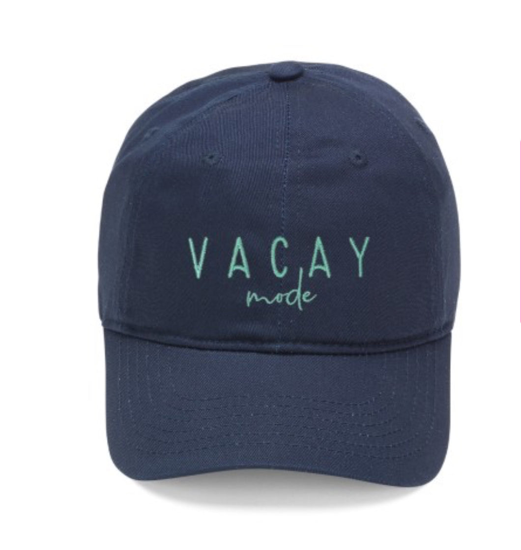 Vacay Mode Navy Cap