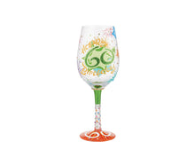 Load image into Gallery viewer, 60th Birthday Lolita Wine Glass
