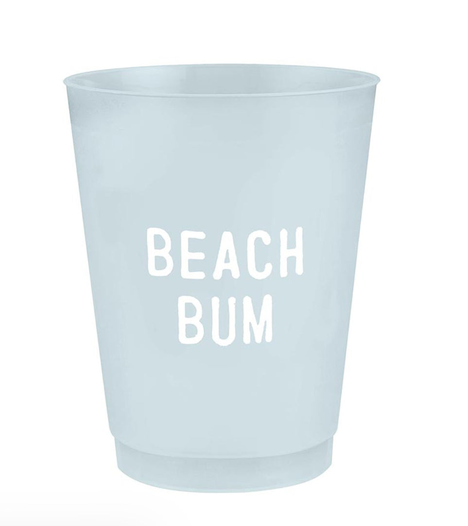 Beach Bum Set of 8 Cups