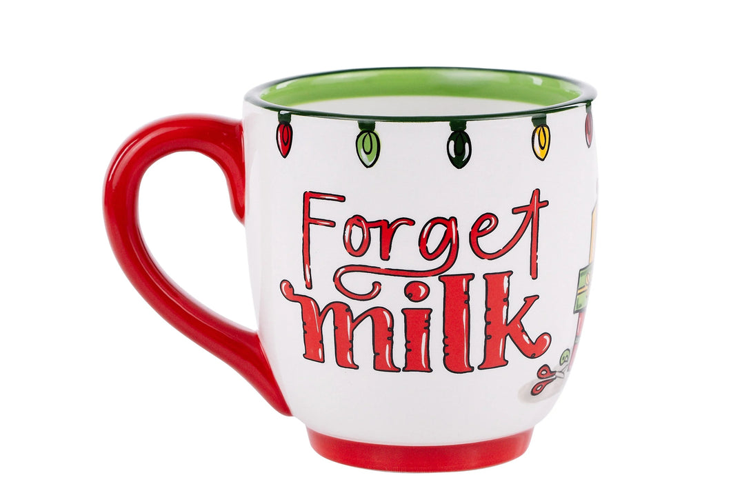 Forget Milk Santa Needs Coffee Mug