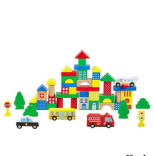 Load image into Gallery viewer, Block Party 50pc Wood Block Set
