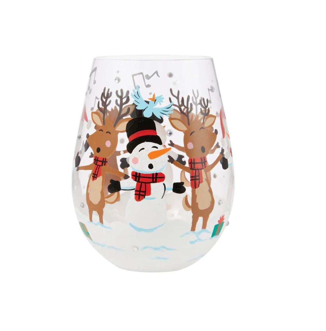 A-Caroling We Go Lolita Stemless Glass