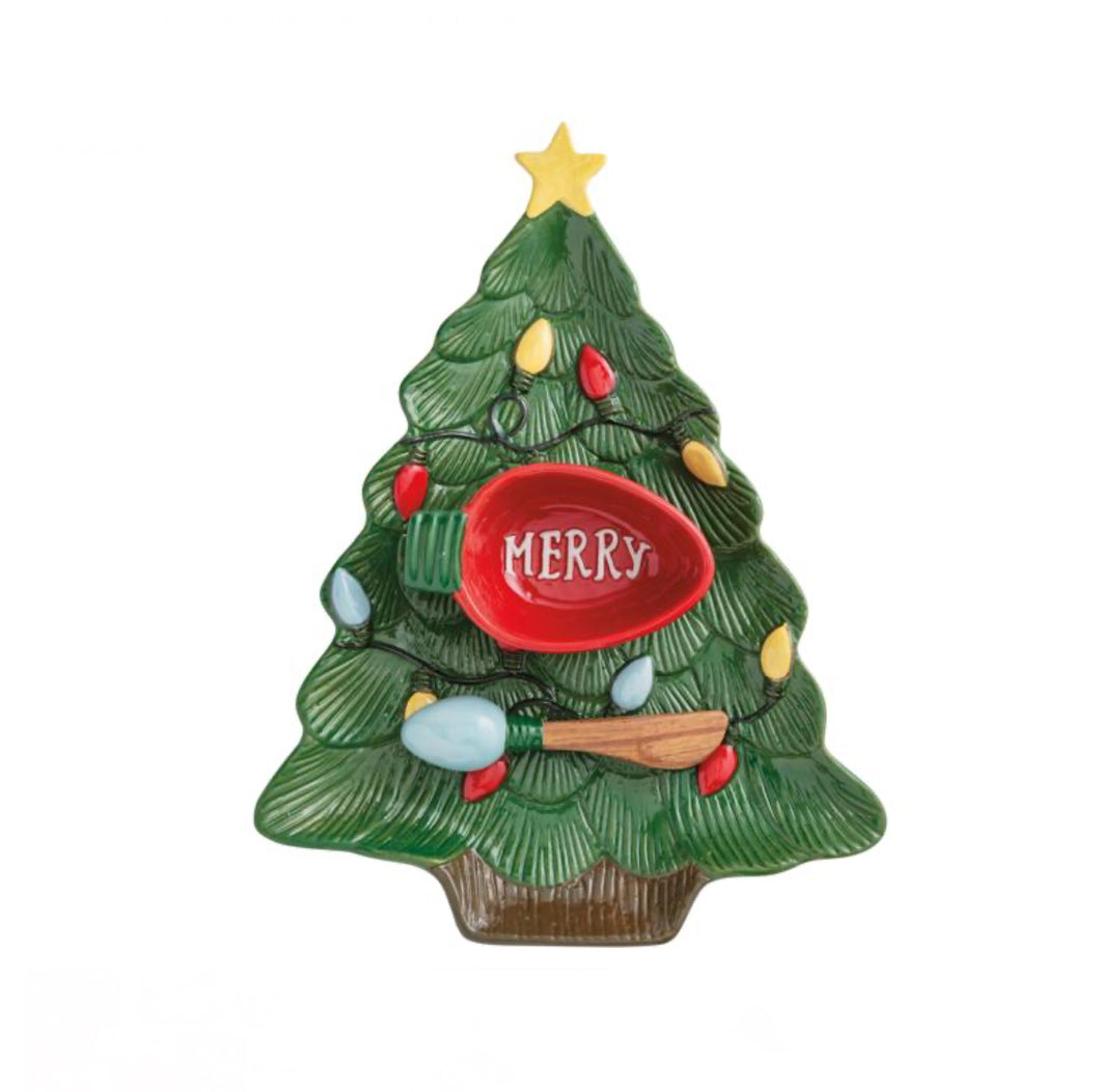 Christmas Tree Chip & Dip