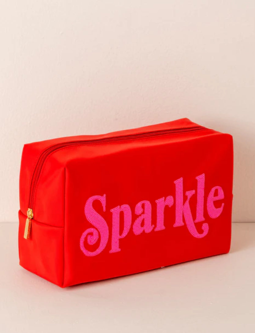 Cara “SPARKLE” Cosmetic Pouch