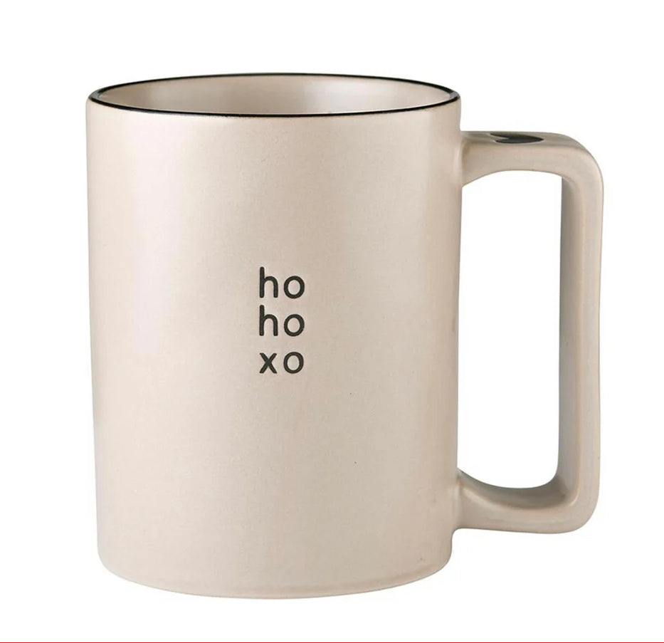 HO HO XO Ceramic Mug