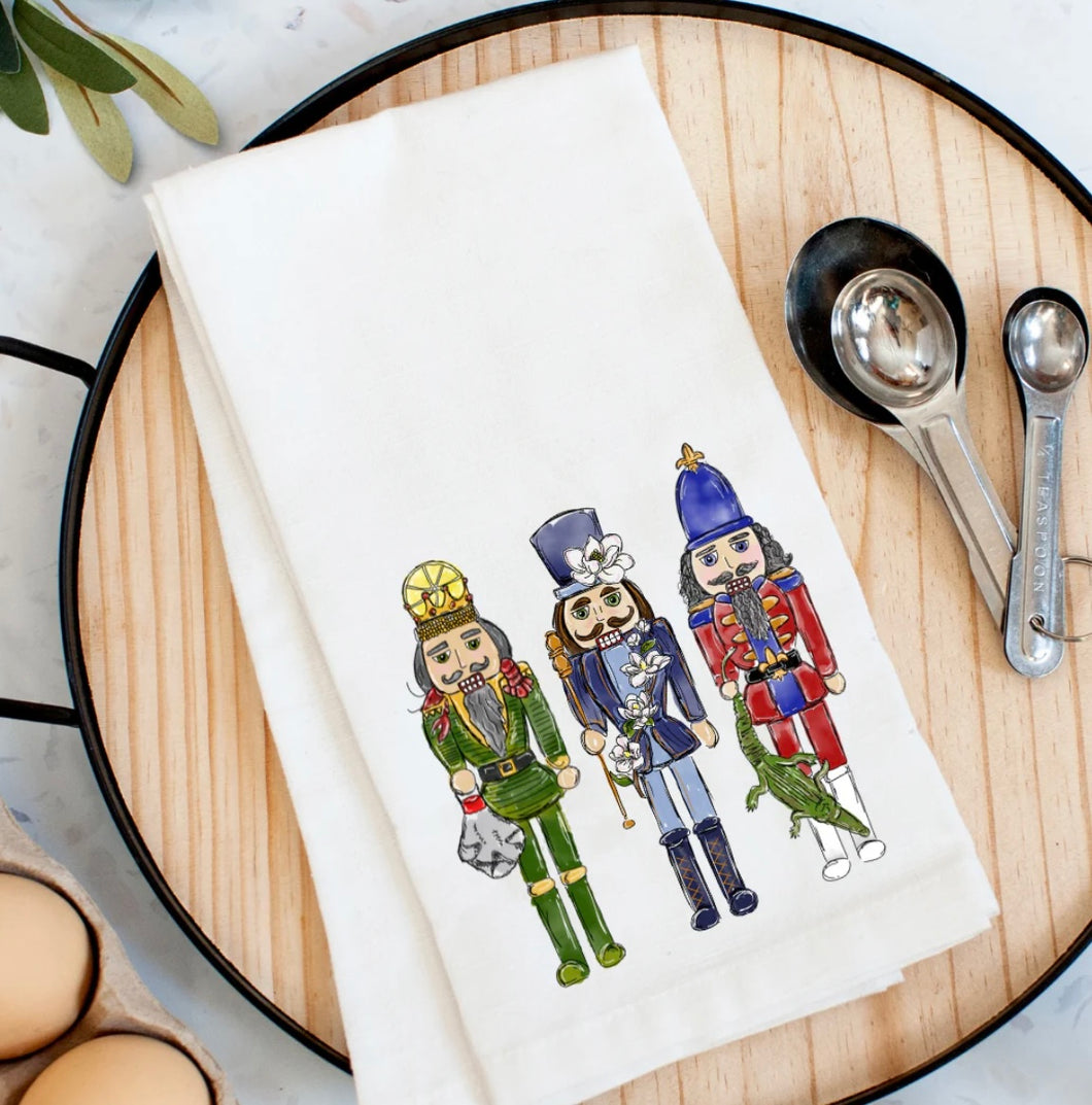 Nutcracker Trio Kitchen Towel