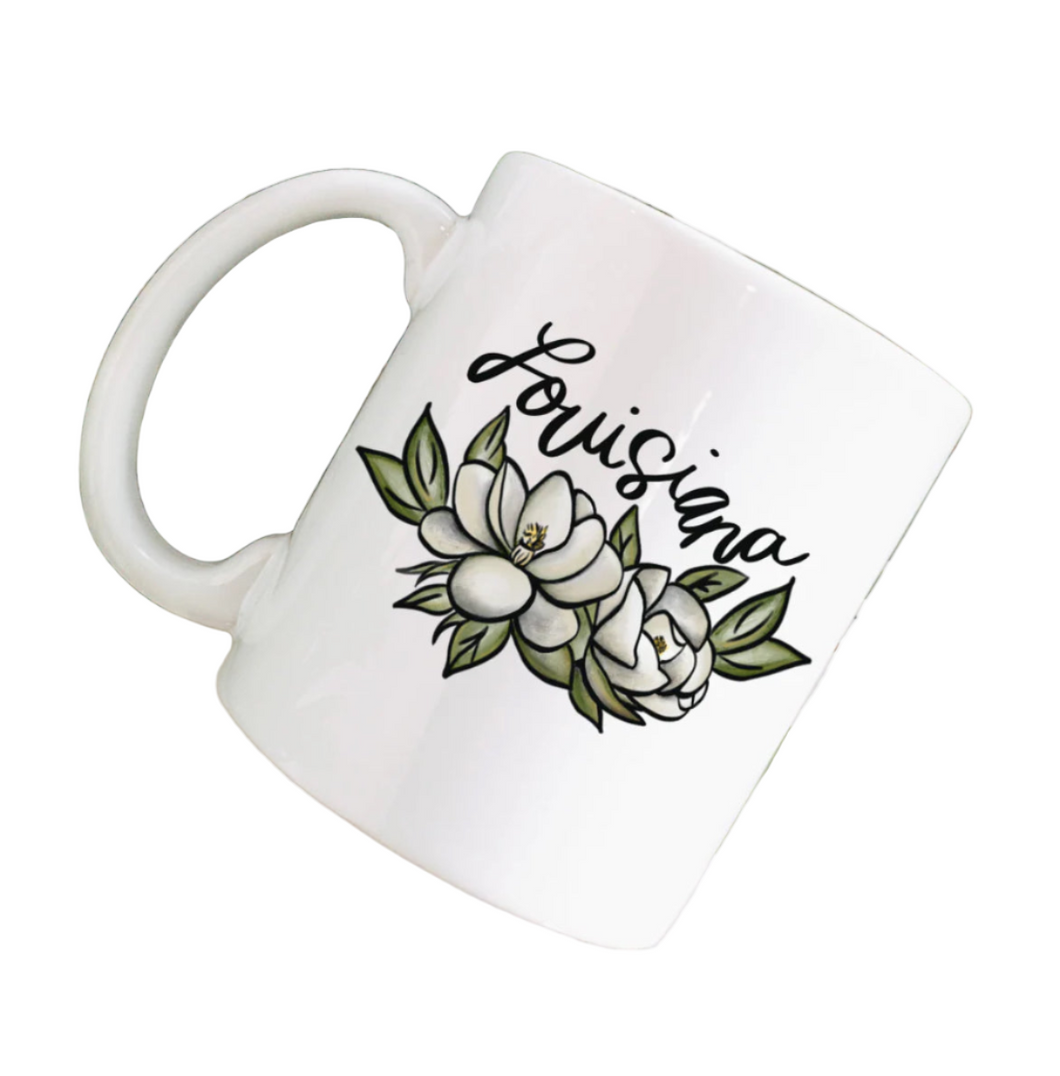 Louisiana Magnolia Mug