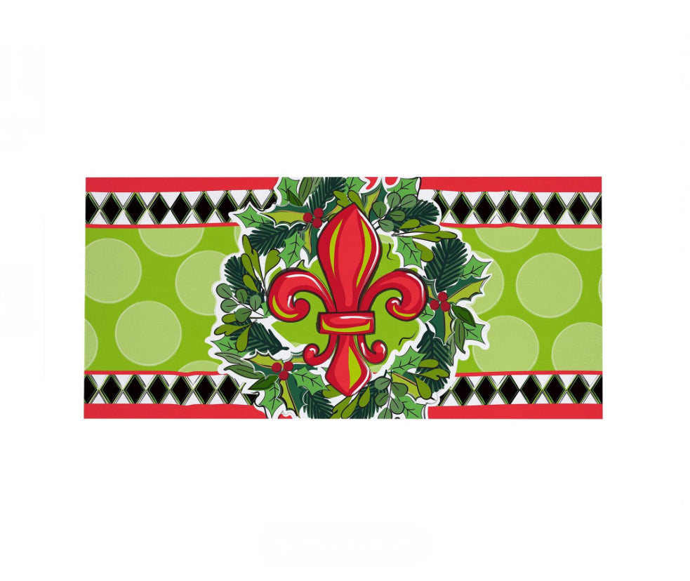 Holiday Fleur de Lis Sassafras Insert