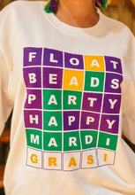 Load image into Gallery viewer, Mardi Gras Wordle Sweatshirt
