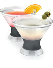 Load image into Gallery viewer, Martini Grey Freeze Glasses
