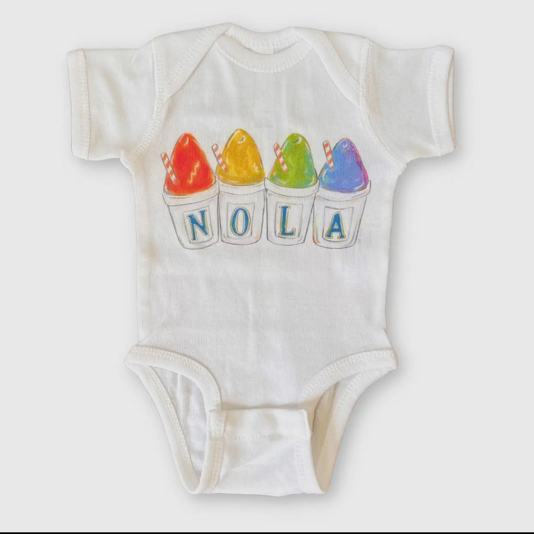 NOLA Snoball Onesie