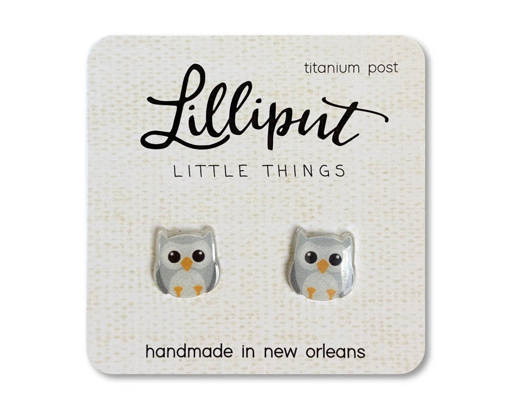Owl Lilliput Earrings