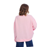 Load image into Gallery viewer, Blush Santa Sparkle Sweatshirt
