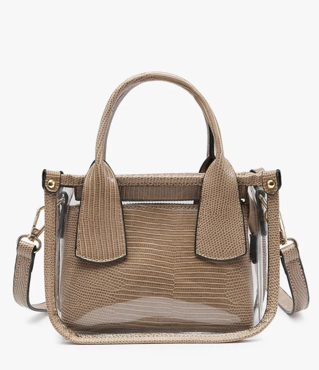 Stacey Clear Satchel