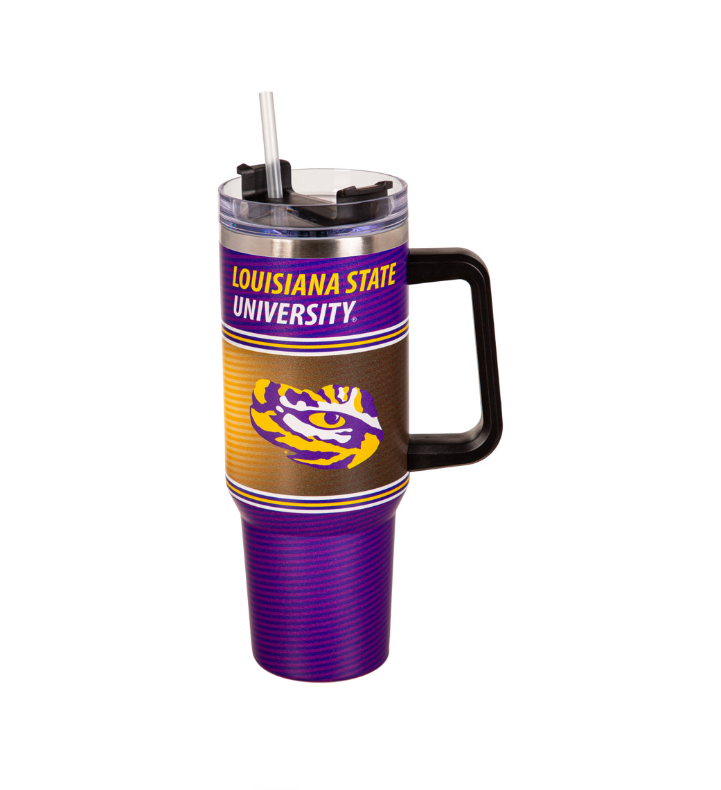 LSU 40oz Stainless Steel Cup