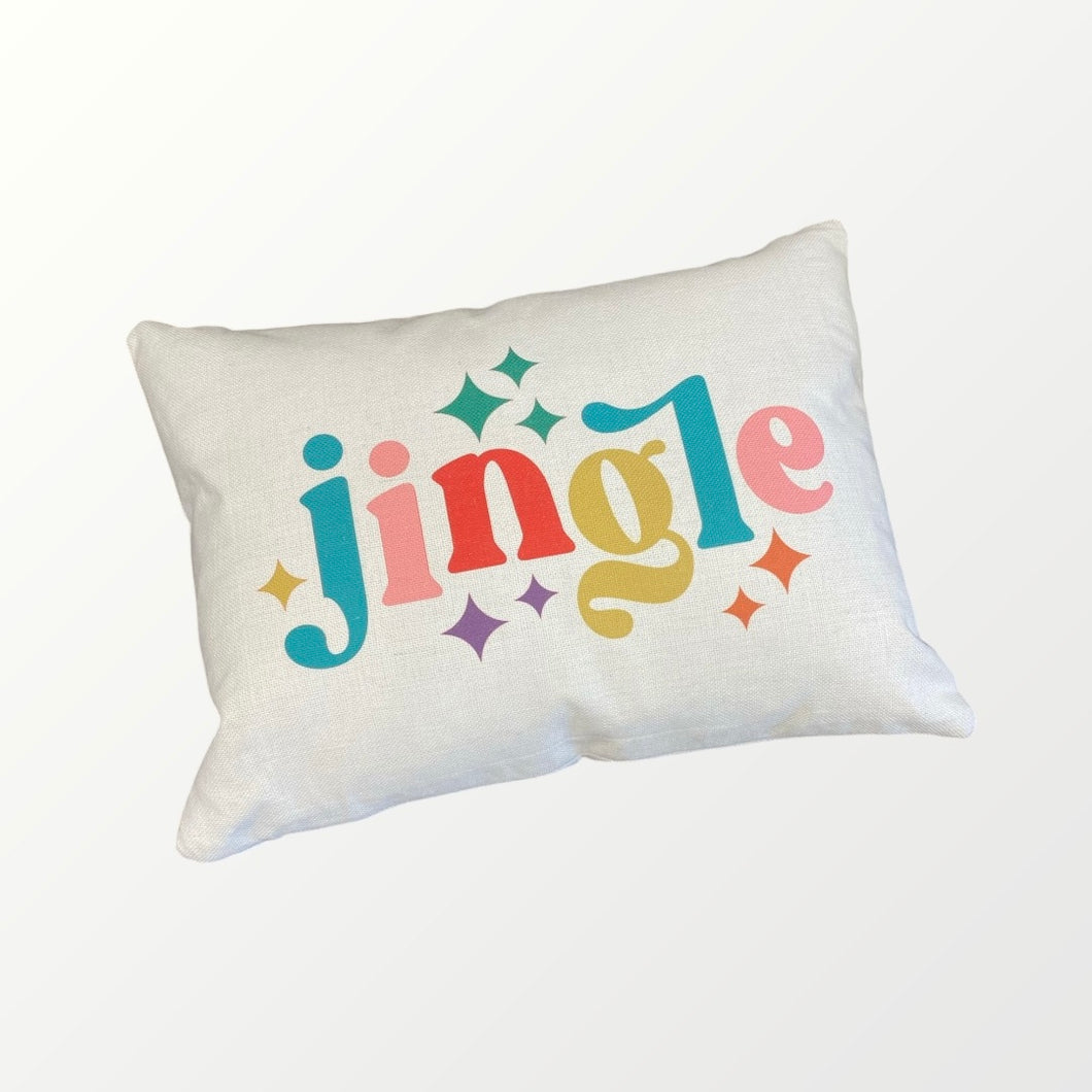 Jingle Lumbar Pillow