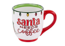 Load image into Gallery viewer, Forget Milk Santa Needs Coffee Mug
