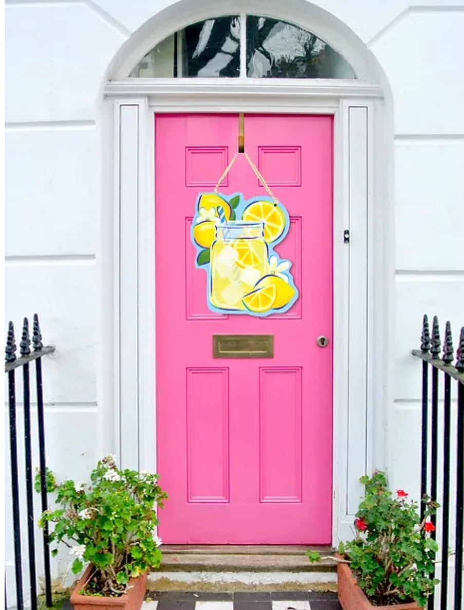 Lemonade Door Decor