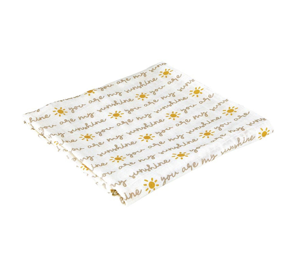 You Are My Sunshine Swaddle Blanket