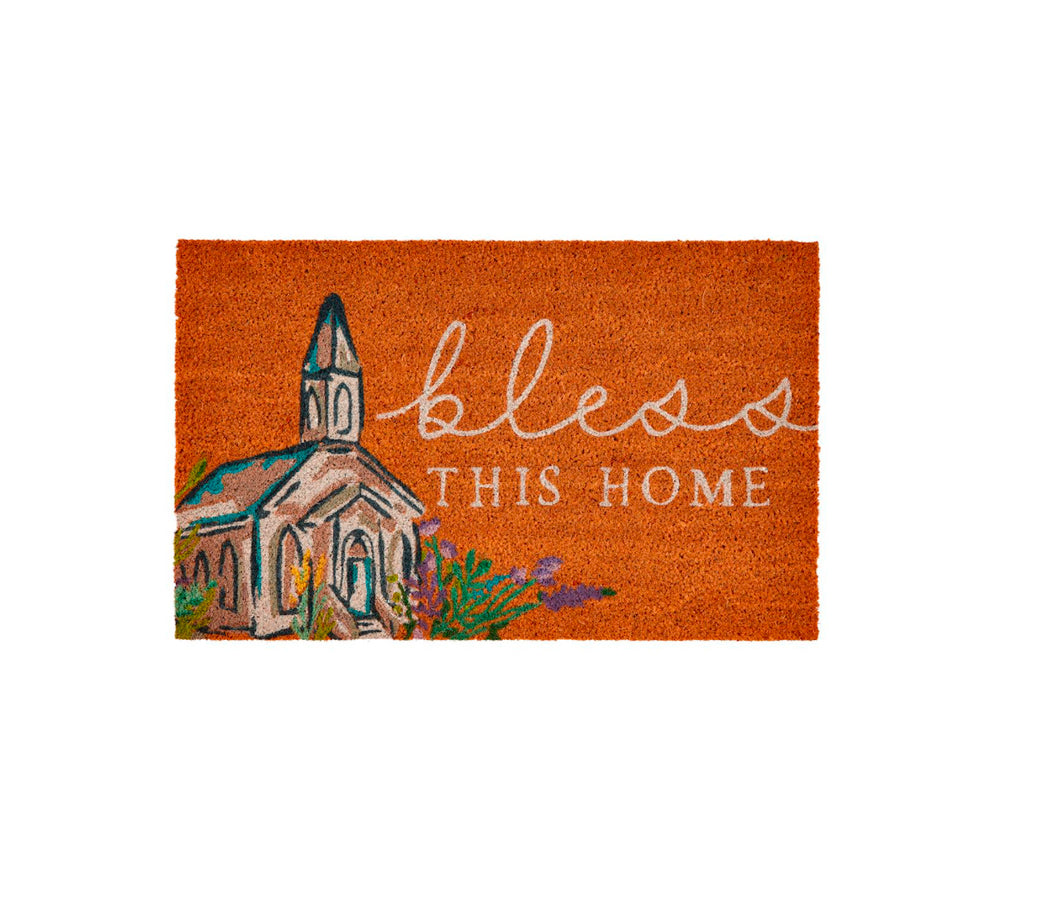 Bless This Home Door Mat