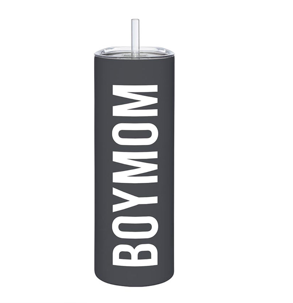 Boy Mom Tumbler