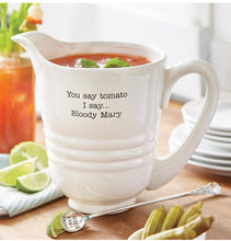 Load image into Gallery viewer, Bloody Mary Ceramic Pitcher
