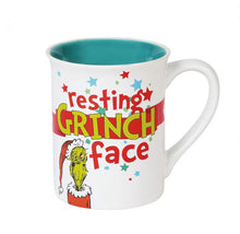 Load image into Gallery viewer, Resting Grinch Face Mug
