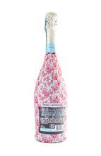 Load image into Gallery viewer, Grandmillenial Pink Floral La Marca Bottle Wrap
