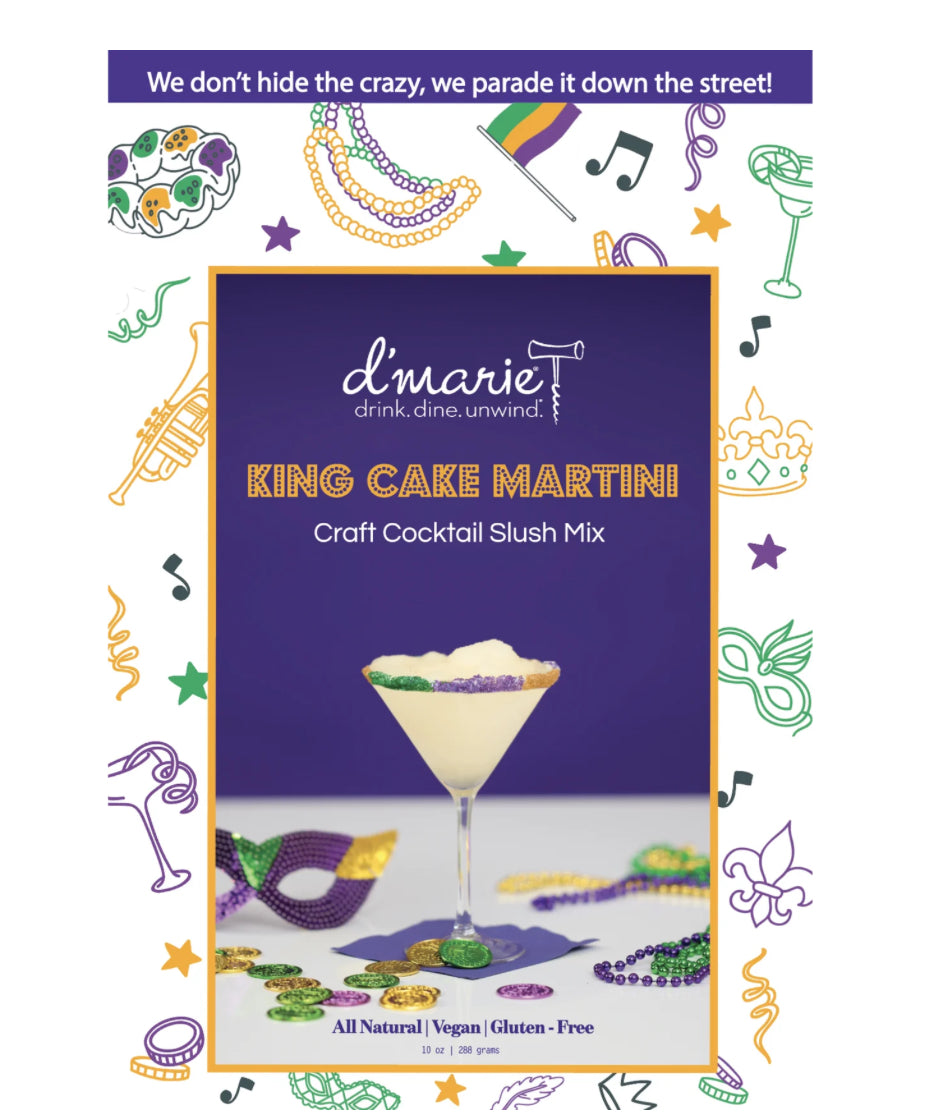 King Cake Martini Craft Cocktail Slush Mix