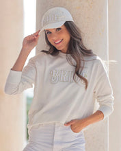 Load image into Gallery viewer, Ivory &quot;BRIDE&quot; Sweatshirt
