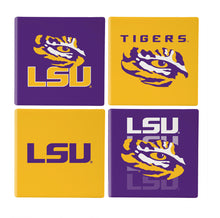 Load image into Gallery viewer, LSU Tigers Ceramic Coasters
