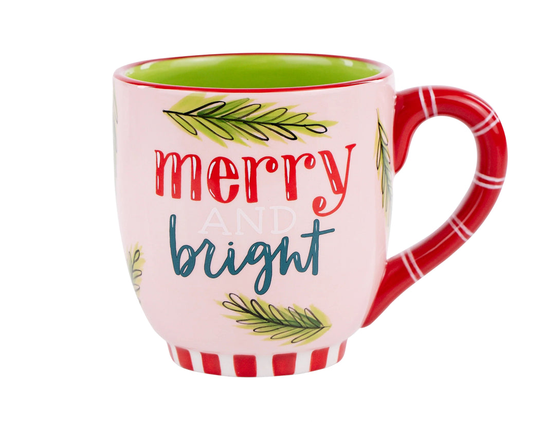 Merry & Bright Vintage Coffee Mug