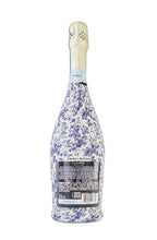 Load image into Gallery viewer, Grandmillenial Blue Floral La Marca Bottle Wrap
