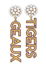 Load image into Gallery viewer, Geaux Tigers Earrings
