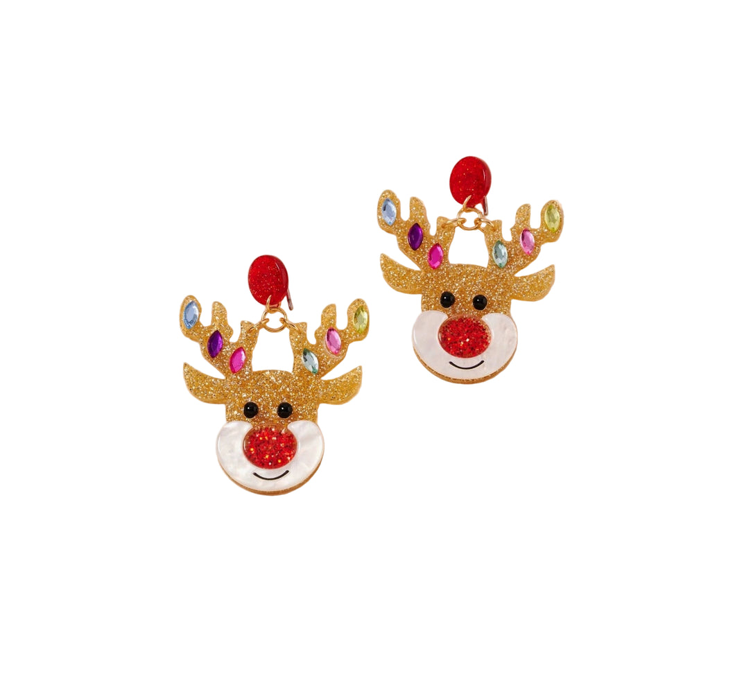 Rudolph Dangle Earrings