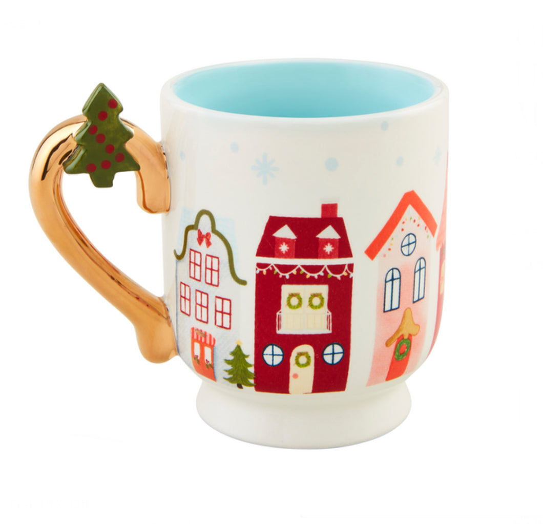 Christmas Pedestal Mugs