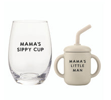 Load image into Gallery viewer, Mama’s Little Man Cup Set
