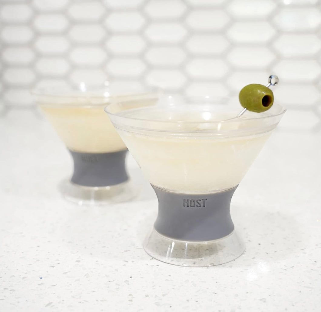 Martini Grey Freeze Glasses