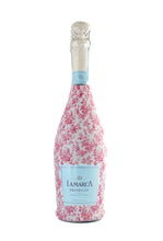Load image into Gallery viewer, Grandmillenial Pink Floral La Marca Bottle Wrap
