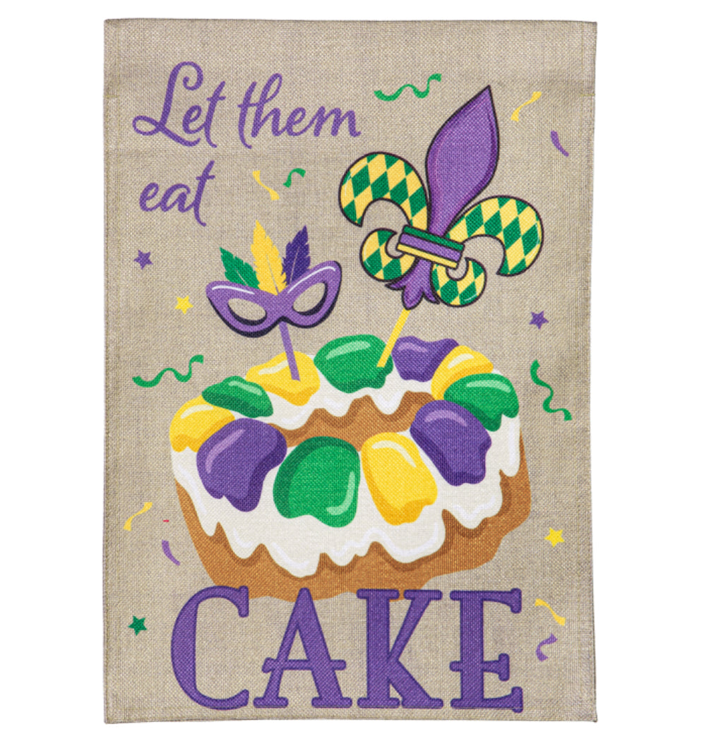 Let Them Eat Cake Garden Flag