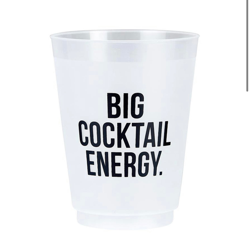 Big Cocktail Energy Set of Cups